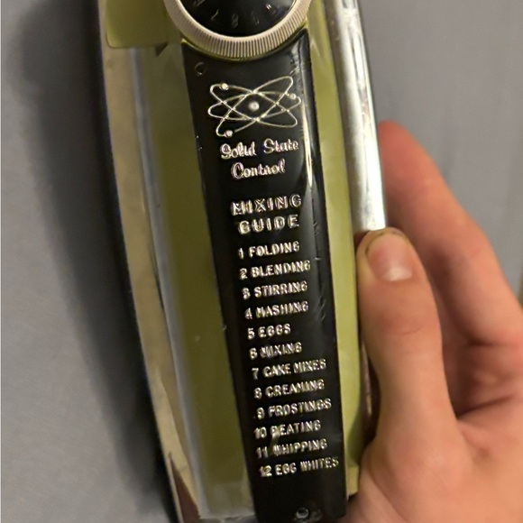 Solid State Control Kitchen Mixer Vintage Green Model R-14 IONA Made In USA - Picture 3 of 16